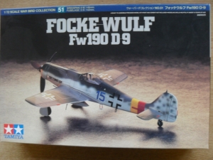 TAMIYA 1/72 60751 FOCKE WULF Fw 190D-9